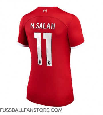 Liverpool Mohamed Salah #11 Replik Heimtrikot Damen 2023-24 Kurzarm